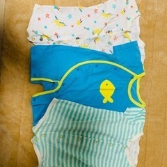 ベビー服　子供服　ロンパース60サイズ　4枚セットの画像