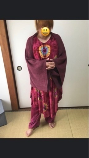 どなたか、お願いします！アジアン風 上下セット