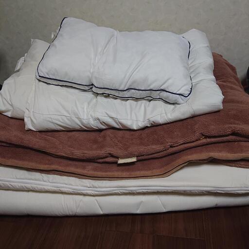 枕 掛け布団 モーフ 敷き布団一式