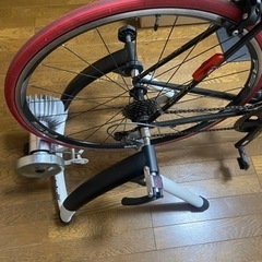 ジャイアント 固定ローラーとタイヤブロック+タイヤ+リアホイール...