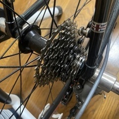 ジャイアント 固定ローラーとタイヤブロック+タイヤ+リアホイール+スプロケット+GARMINスピードメーター込みで直ぐにトレーニング開始できるセットです。の画像