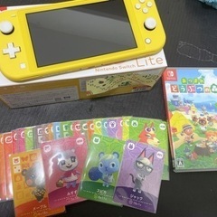 Switchライト あつ森 amiiboカード　