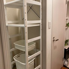 【無料】白い棚差し上げます