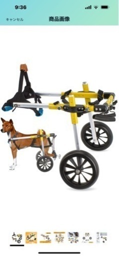 犬用車椅子３月２１日にAmazonより購入