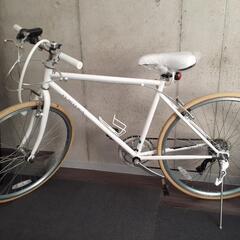 シティサイクル　White Amazon | 防災サイクル 26型 6段変速付 シティサイクル ホワイト ノン