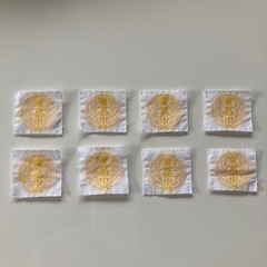東葛西中学校　Yシャツ　ワッペン　黄色1