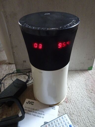 （お取引き中）JVC　コンパクトコンポーネントシステム  NX-SA55