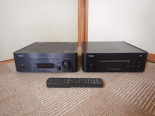 TEACステレオレシーバーAG-H600・CDプレーヤーPD-H600
