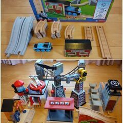 トーマス THOMAS　木製レール詰め合わせセットの画像