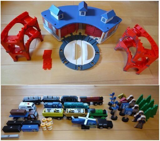トーマス THOMAS　木製レール詰め合わせセット