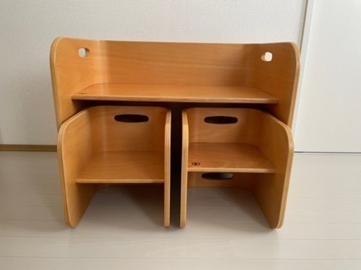 コロコロ デスク＆チェア 3点セット
