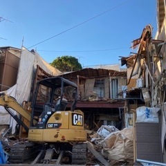 解体工事作業員　手元