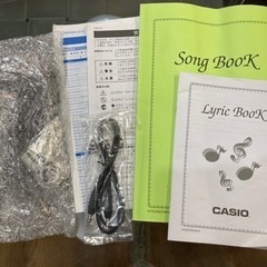 カシオ 光ナビゲーションキーボード LK-223 スタンド付 中古の画像