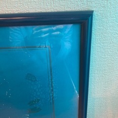 取引中ラッセン　アートパネル　額付きの画像