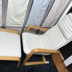 取り引き中【良品】元値1万2千円 無印良品リラックスチェア・オッ...