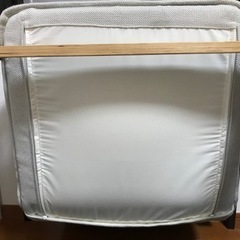 取り引き中【良品】元値1万2千円 無印良品リラックスチェア・オットマンセット各専用クッション付🎶の画像