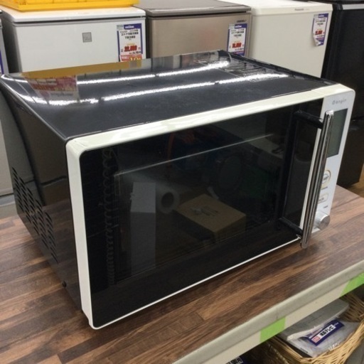 #P-11【ご来店頂ける方限定】E-angleのフラット電子レンジです
