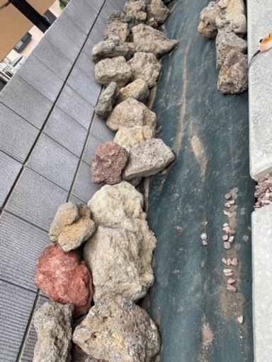 庭石　溶岩石