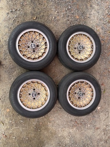 値下げ‼️超希少！　旧車　当時物　エンケイターボメッシュ　14インチアルミ