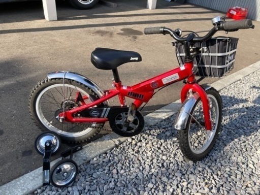 jeep 子ども用自転車　16インチ　美品