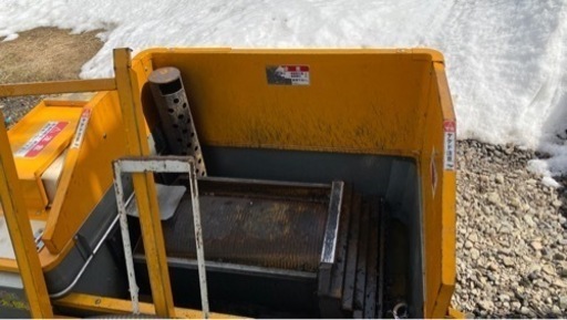 最終値下げ！王道融雪機メーカーヒルコの移動式融雪機！