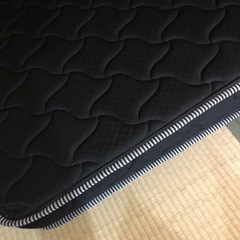 腰が痛くなりにくい、高級ブラックマットレス！