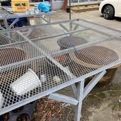 園芸ベンチの画像