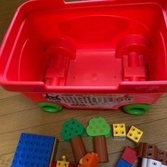 アンパンマンはじめてのブロックワゴンの画像