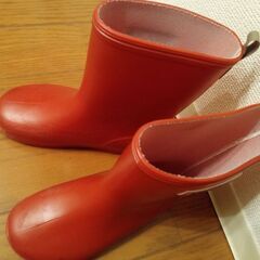 スタンプル(stample) レインブーツ　16.0cm 赤の画像
