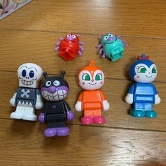 アンパンマンパン工場とすべり台のおうちブロックバケツの画像