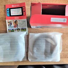 ジョイコン ハンドル　２個セット　Joy-Con　マリオカートの画像