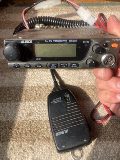 ALINCO DRｰM06 6m 50MHz 20wモービル 無線機