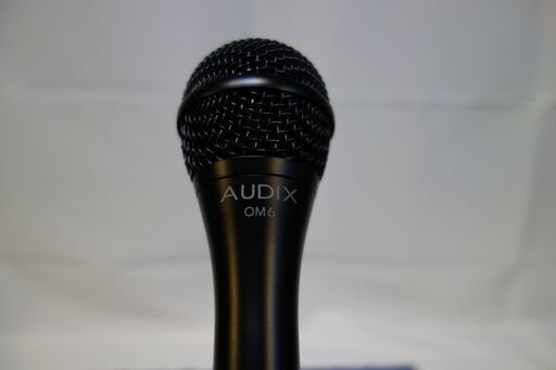ダイナミックマイク AUDIX  OM6 中古　傷なし　ほとんど使ってない