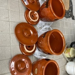 梅干し等のカメ　3個