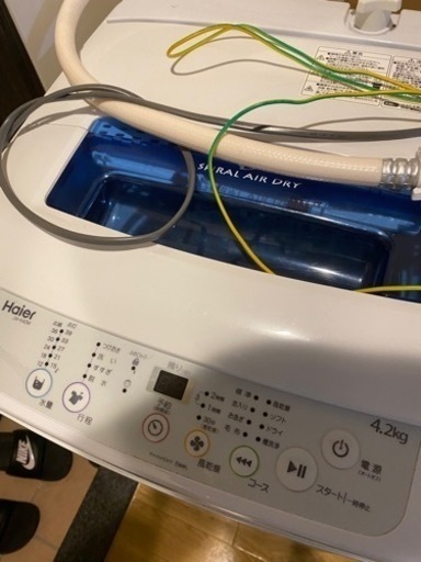 洗濯機 4.2㌔　Haier JW-K42M