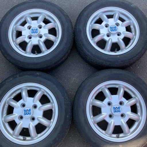 ミニライト・アルミホイール&タイヤ4本セット