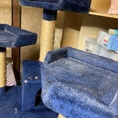 [4/21最終値下げ。処分直前] 猫　キャットタワー　中古の画像