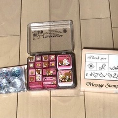 スタンプ、デコレーションパーツ