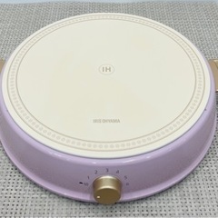 ★中古品　アイリスオーヤマ　IH調理器　セットの画像
