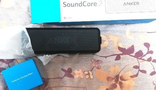 (新品未使用)値下げしましたAnker soundcore 2 Bluetooth スピーカー