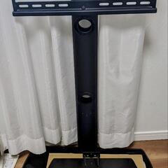 【美品】テレビスタンド　ハイタイプ　壁掛け風の画像