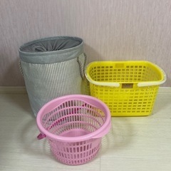 洗濯かご バスケット ランドリーバスケット