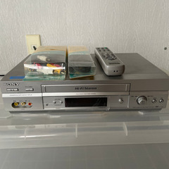 SONY VHSビデオデッキ