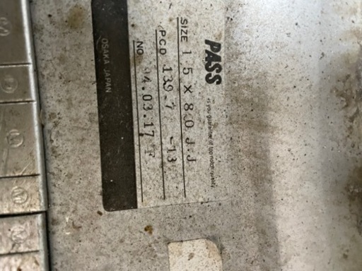 ジムニー等ホイール