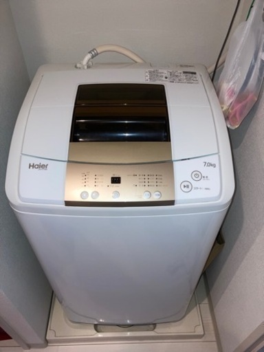 ハイアール　洗濯機　2018年製