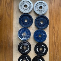 ダンベルセット　合計43k    スプリングカラー4個付の画像