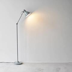 インダストリアル シンプル フロアランプ

