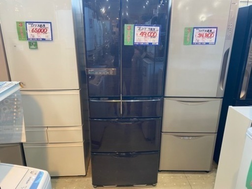 SHARP 6ドア冷蔵庫　SJ-XF44W