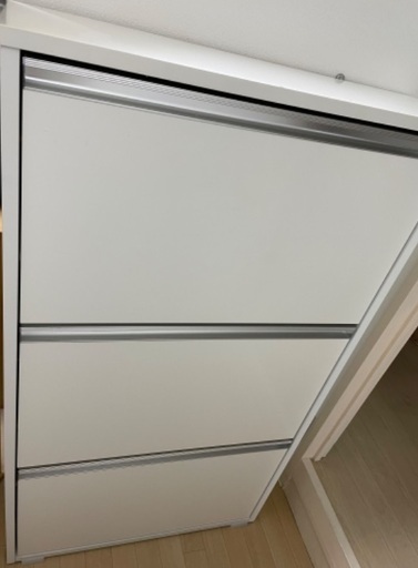 薄型下駄箱　シューズボックス