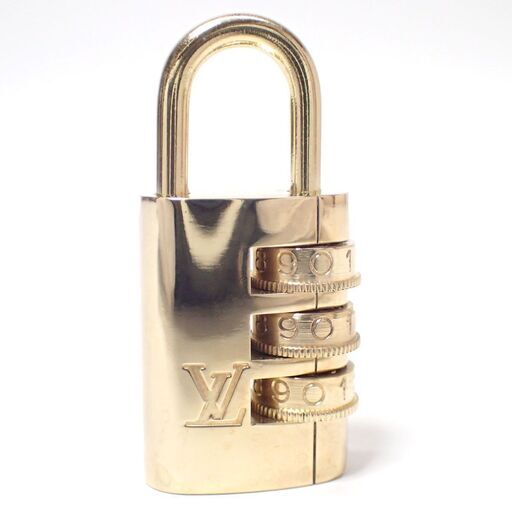 AA587 ルイヴィトン ダイヤル式 パドロック 鍵 南京錠 カデナ 超美品
